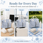 Floral Insulated Lunch Bag