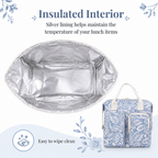 Floral Insulated Lunch Bag