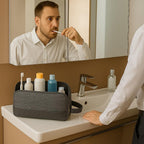 Toiletry Bag for Men Hanging Dopp Kit