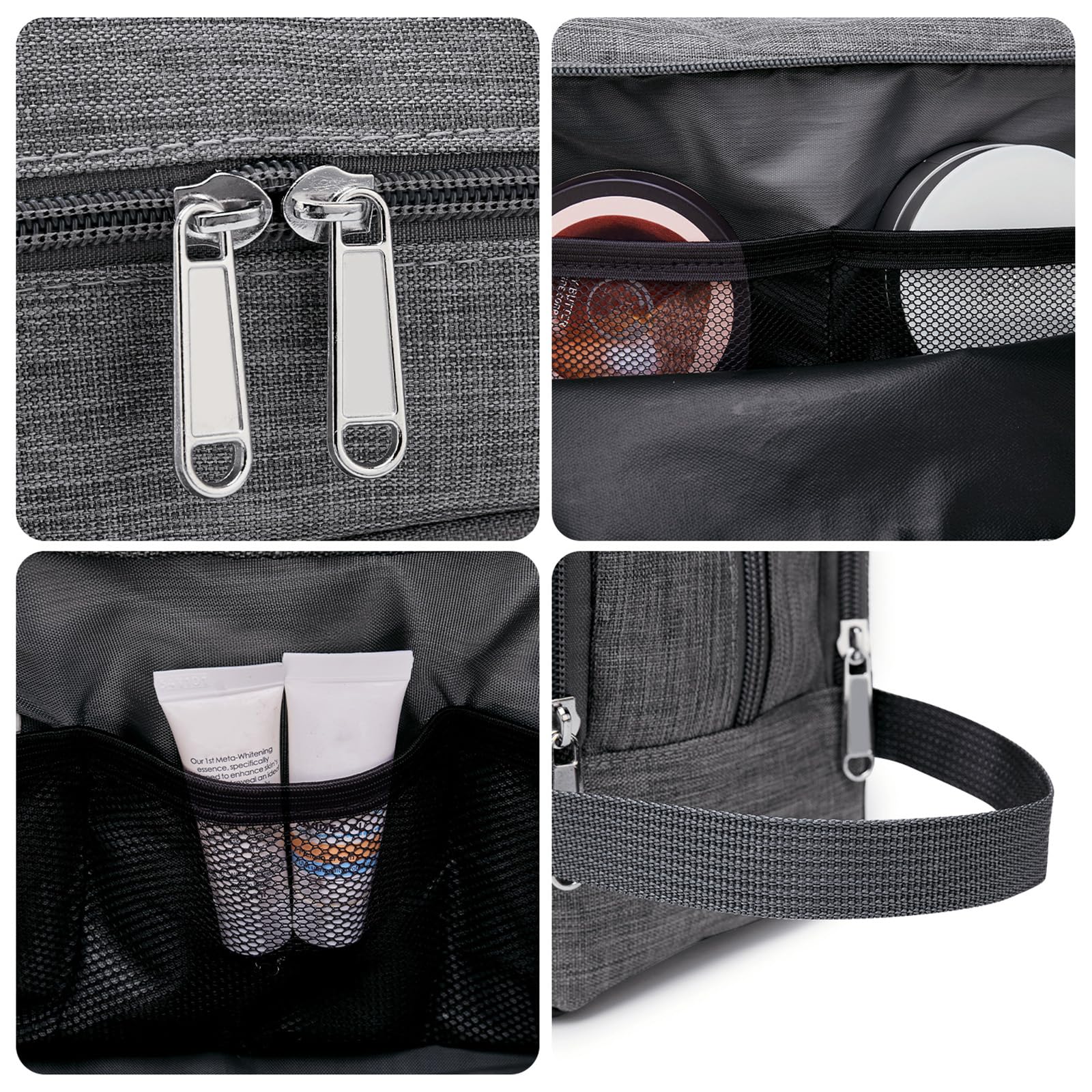 Toiletry Bag for Men Hanging Dopp Kit