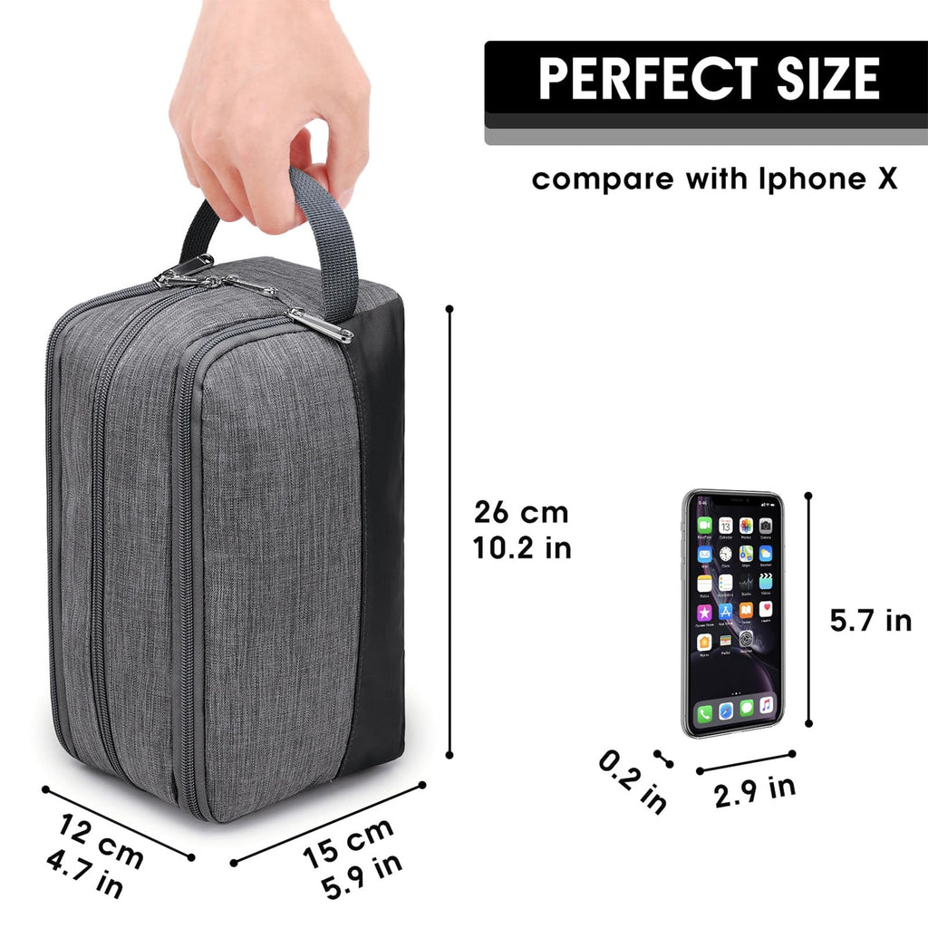 Toiletry Bag for Men Hanging Dopp Kit