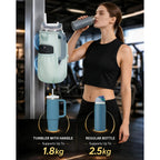 Magnetic Gym Water Bottle Bag, Insulated 40oz Tumbler Sling Bag