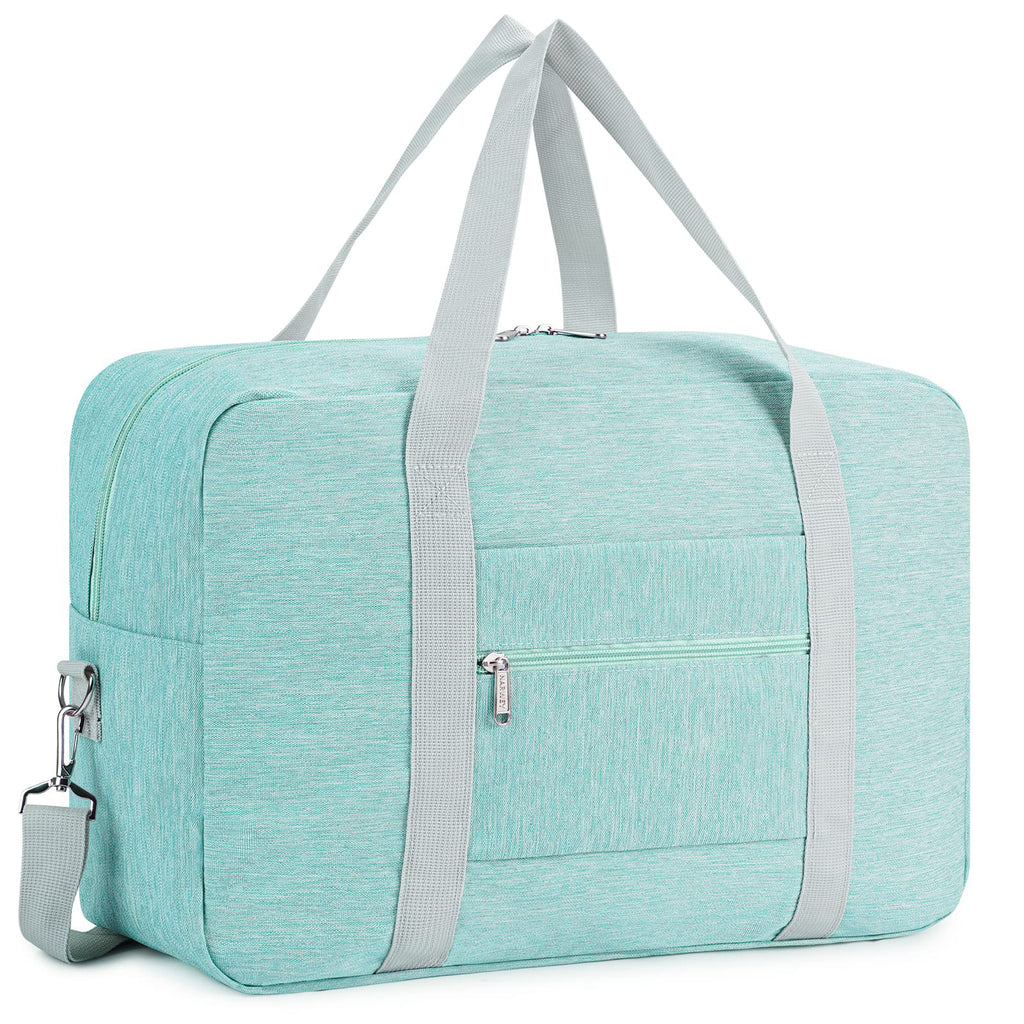 Thick Shape-Retaining Travel Duffle Bag, Airline Personal Item Under Seat Bag