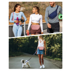 Multi-Wear Crossbody Waist Bag with Extra Extension Strap