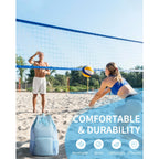 Swim Bag Mesh Beach Drawstring Backpack
