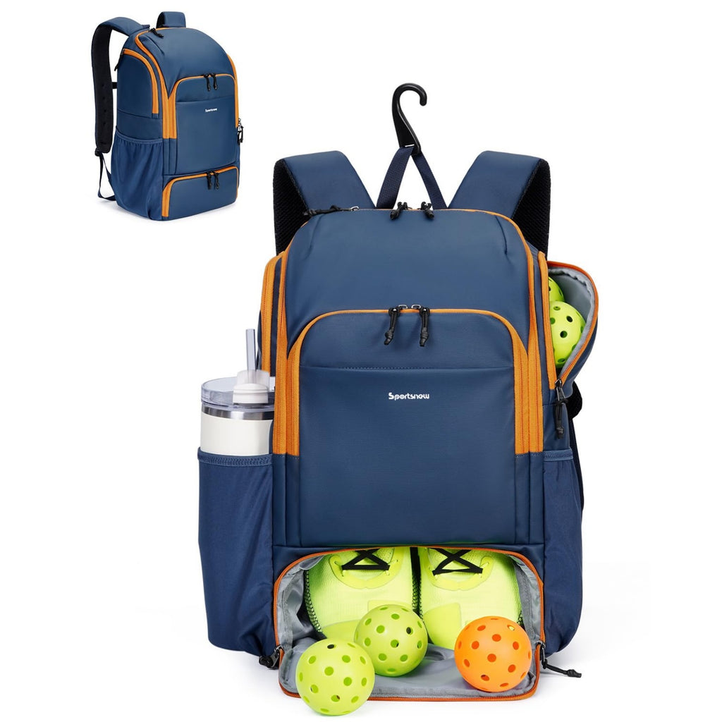 Pickleball Backpack with Shoe Compartment