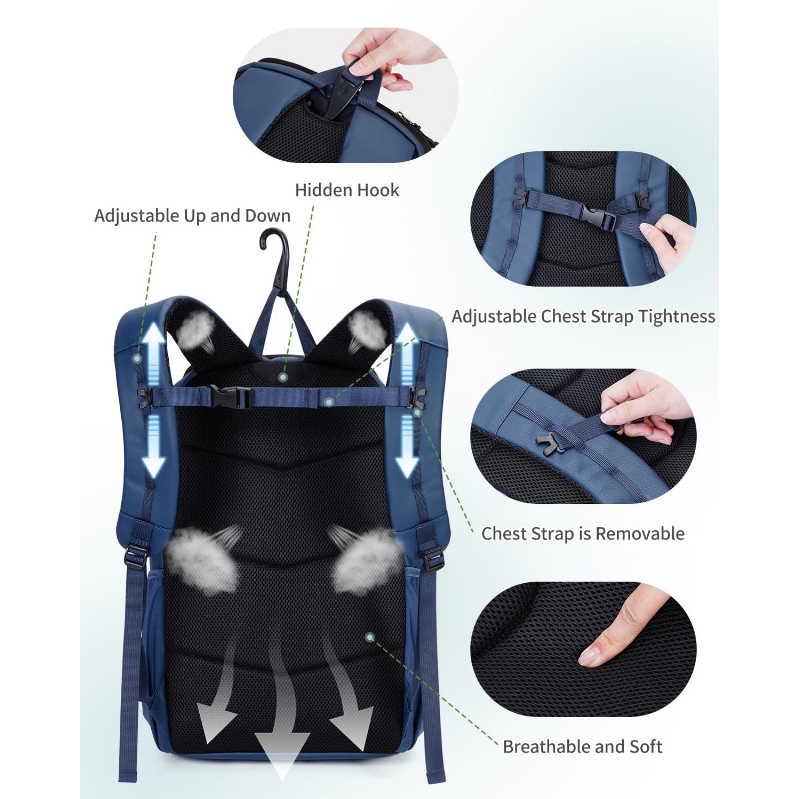Pickleball Backpack with Shoe Compartment