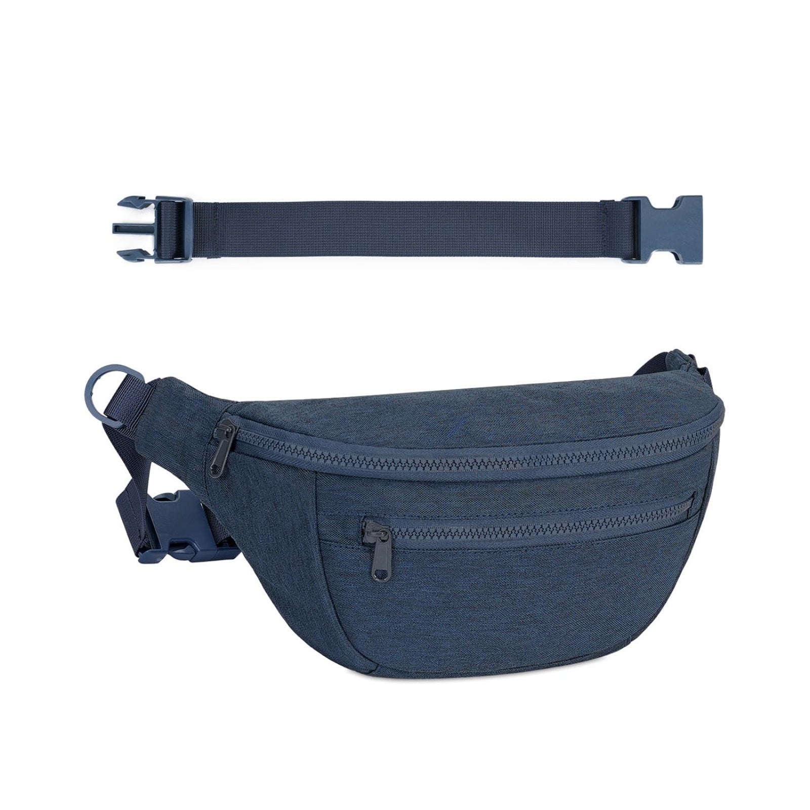 Multi-Wear Crossbody Waist Bag with Extra Extension Strap