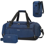 Gym Duffel Bag with Shoe & Wet Dry Compartment