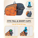Hydration Waist Pack with Water Bottle Holder