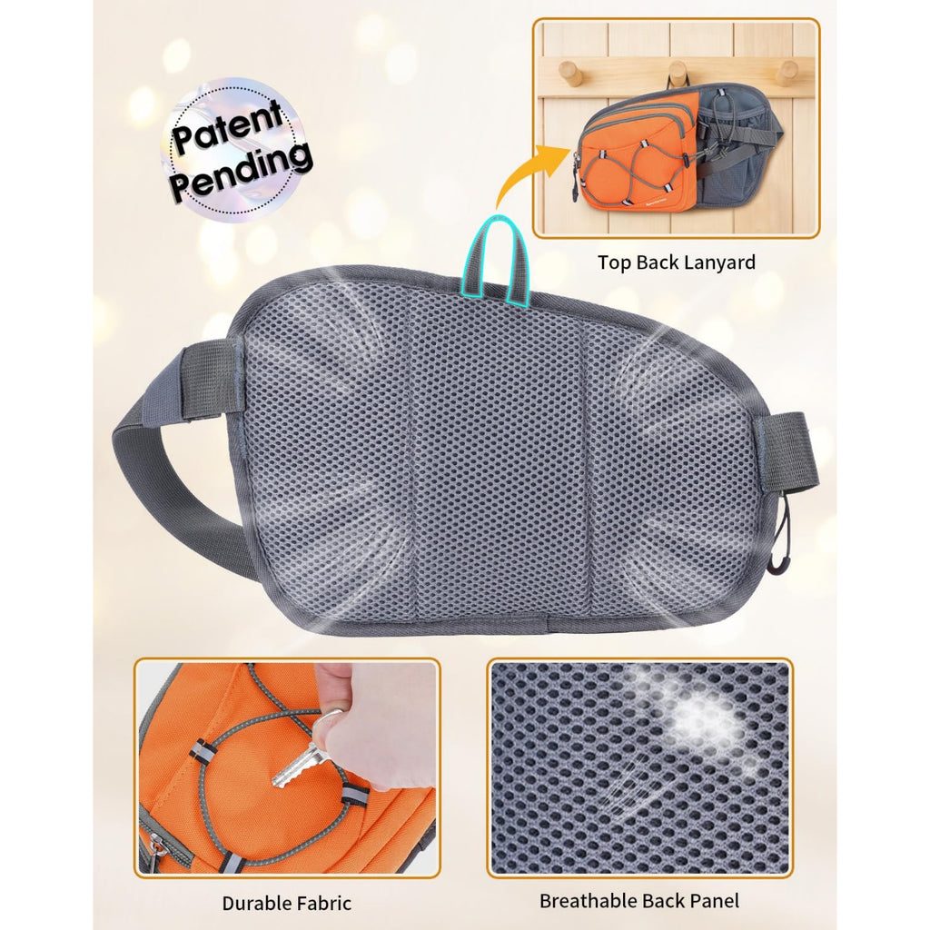Hydration Waist Pack with Water Bottle Holder