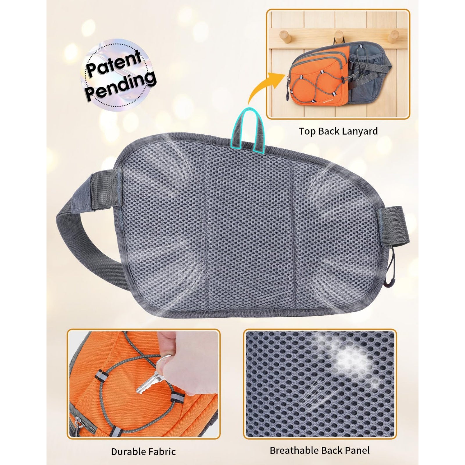 Hydration Waist Pack with Water Bottle Holder