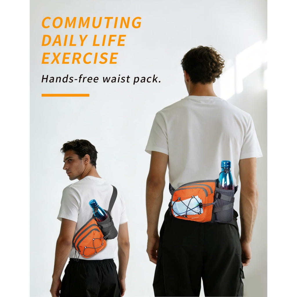 Hydration Waist Pack with Water Bottle Holder