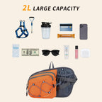 Hydration Waist Pack with Water Bottle Holder