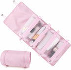 Hanging Roll Up Travel Toiletry Bag (Customizable)