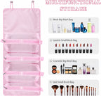 Hanging Roll Up Travel Toiletry Bag (Customizable)