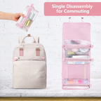 Hanging Roll Up Travel Toiletry Bag (Customizable)