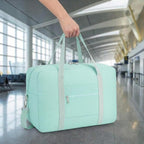 Thick Shape-Retaining Travel Duffle Bag, Airline Personal Item Under Seat Bag