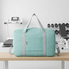 Thick Shape-Retaining Travel Duffle Bag, Airline Personal Item Under Seat Bag