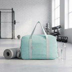Thick Shape-Retaining Travel Duffle Bag, Airline Personal Item Under Seat Bag