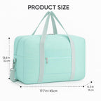 Thick Shape-Retaining Travel Duffle Bag, Airline Personal Item Under Seat Bag