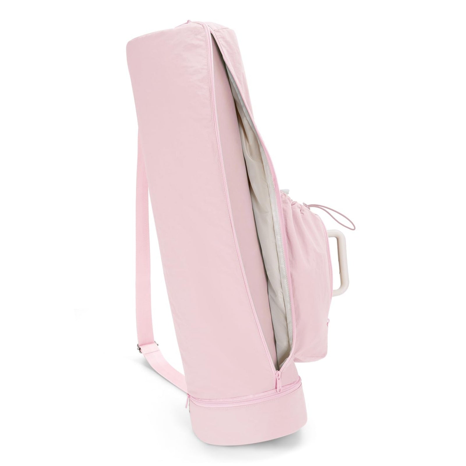 Yoga Mat Bag Puffy Water Resistant with Wet Dry Separation Pocket