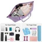 Gym Duffle Bag With Yoga Mat Straps Inside
