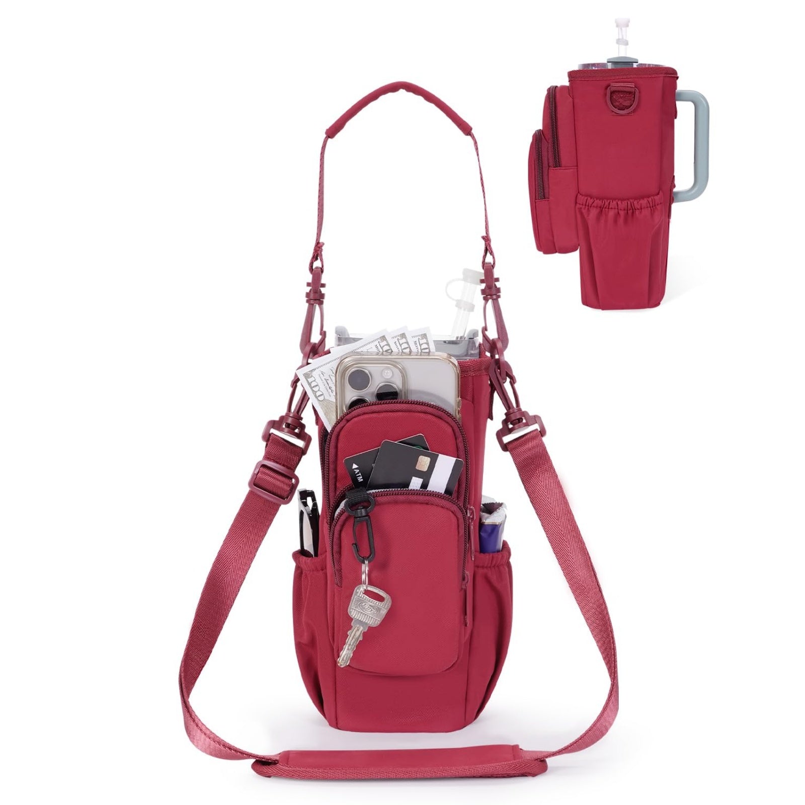 Water Bottle Carrier Bag for 40oz Tumbler