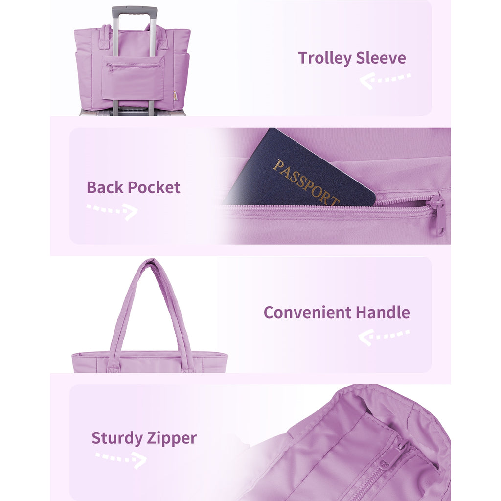 Puffy Handbags for Work, Travel, Nurse